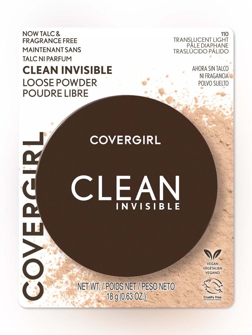 CoverGirl Clean Invisible Loose Powder - Translucent Light, NEW - Picture 4 of 9
